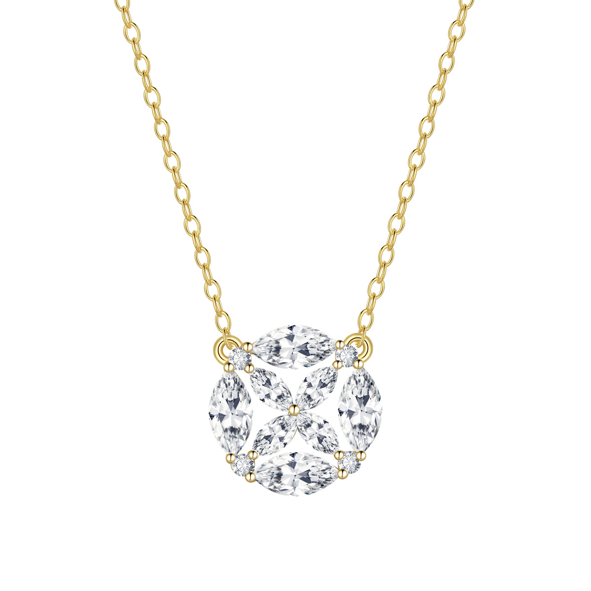 Cute Danity Bar Necklace,Sterling Silver Delicate Trendy Cubic Zirconia Pendant Necklace for Women