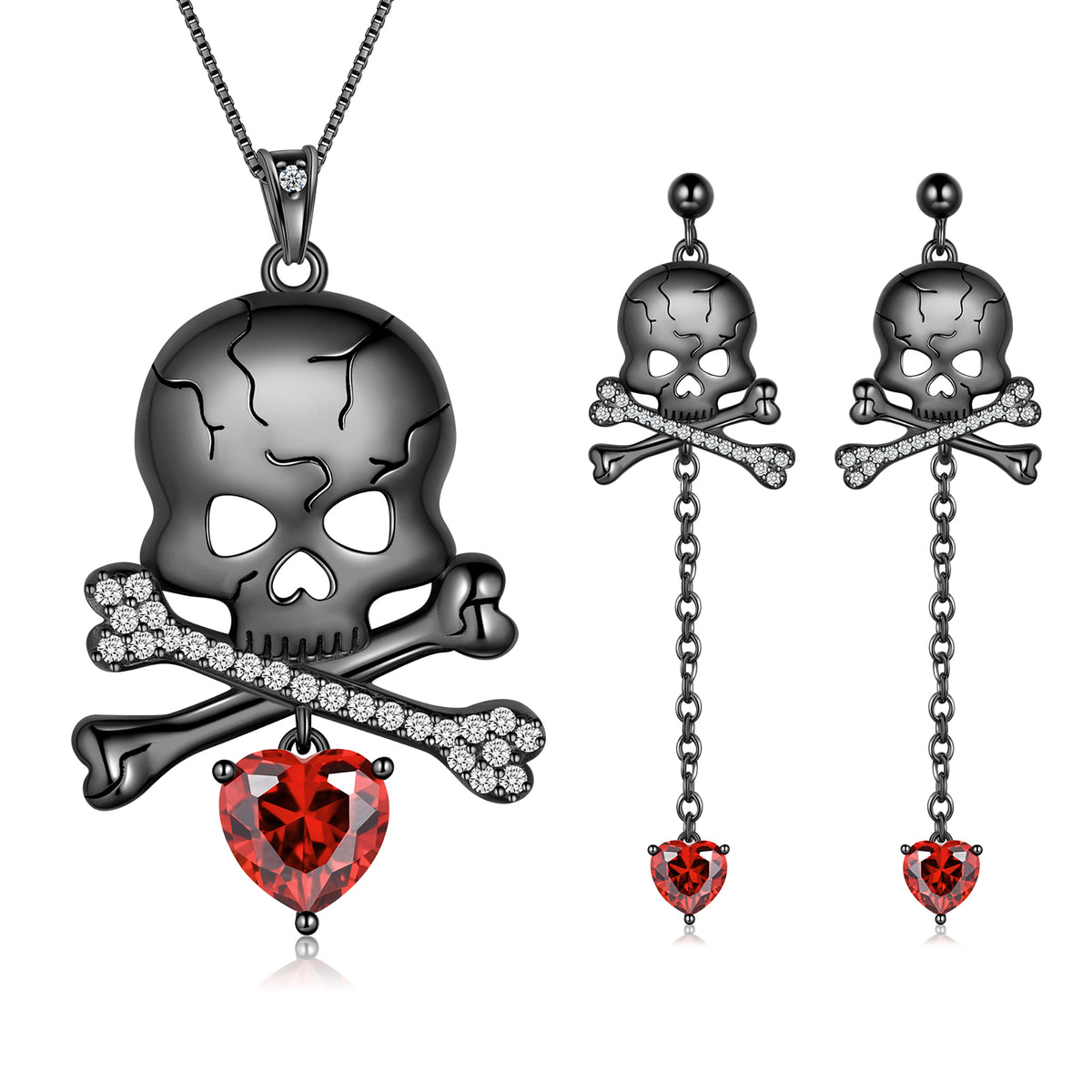 Halloween Necklace/Earrings/Ring/Jewelry Set, Halloween Costume Theme Jewelry Gift for Women