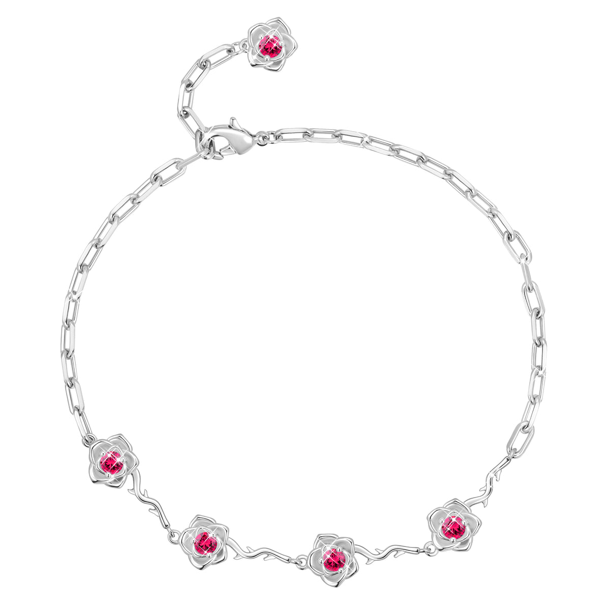 Beautlace Birthstone Bracelet for Women,Adjustable Bracelet  Chain Jewelry Gift for Mom Wife Girlfriend Birthday Mother’s Day Christmas