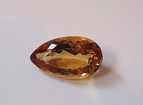 Citrine — birthstone reference photograph